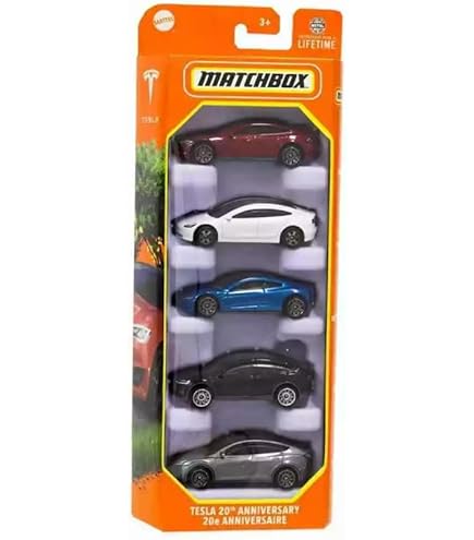 Amazon.com: Matchbox Tesla Model Y 1:64 Scale Die-Cast Car